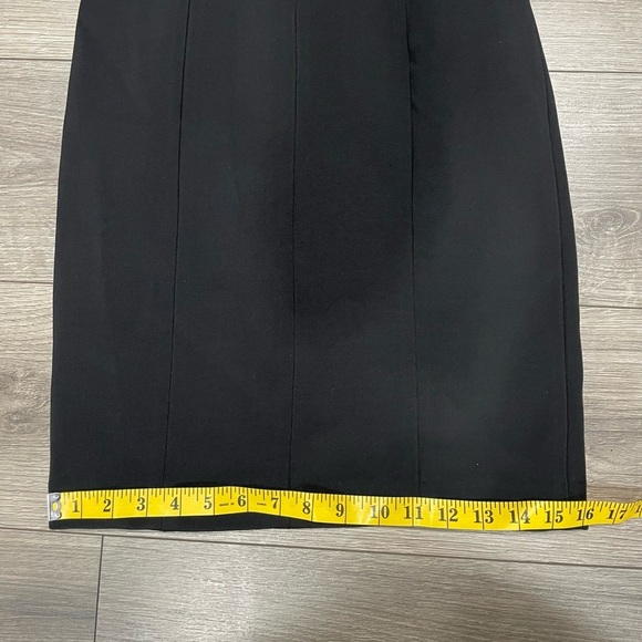 Rag & Bone Black Long Sleeve Maria Collar‎ Dress Bodycon Style Midi Long Dress 2 - Picture 9 of 12